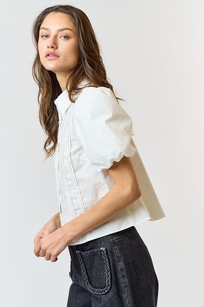 Poplin Top