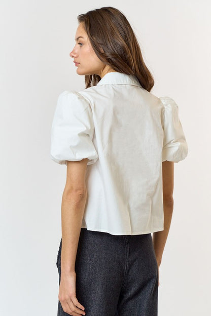 Poplin Top