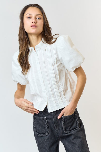 Poplin Top