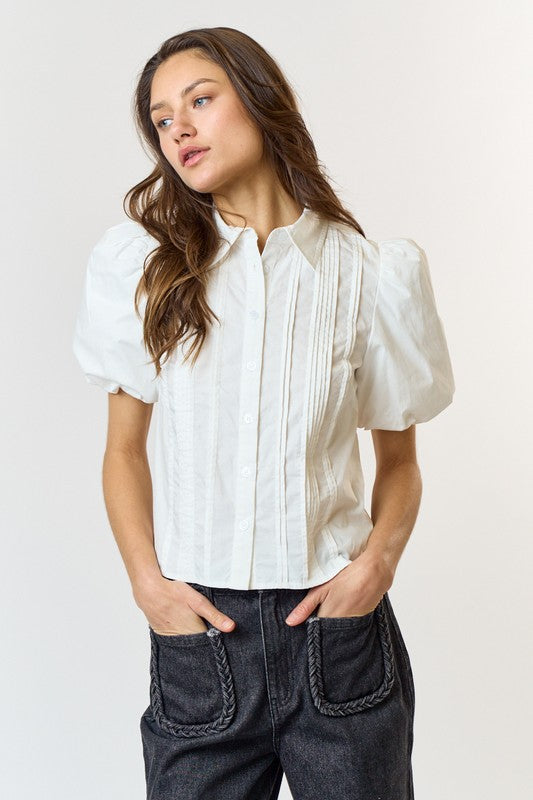 Poplin Top