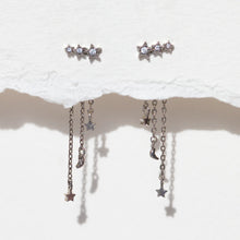 Load image into Gallery viewer, Meteor Shower Dangle Earring Set